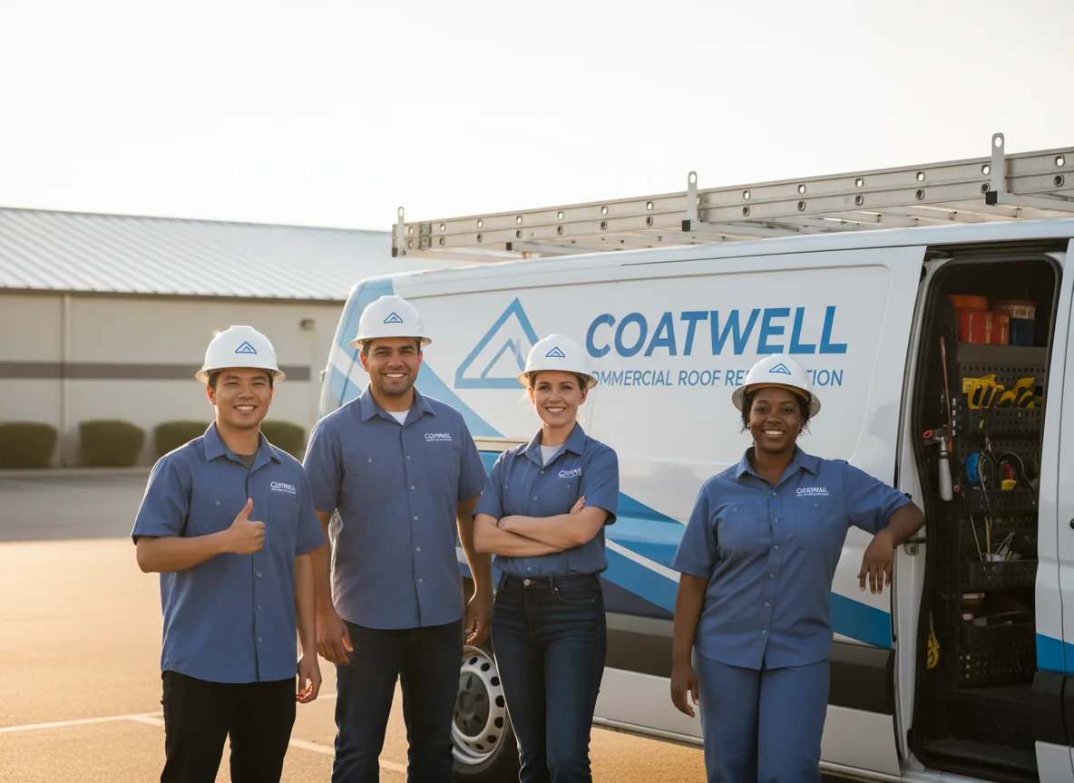 Commercial roof coating company in Oakland, TX
